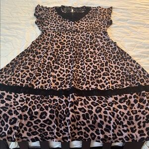 Torrid Leopard Print Maxi Dress